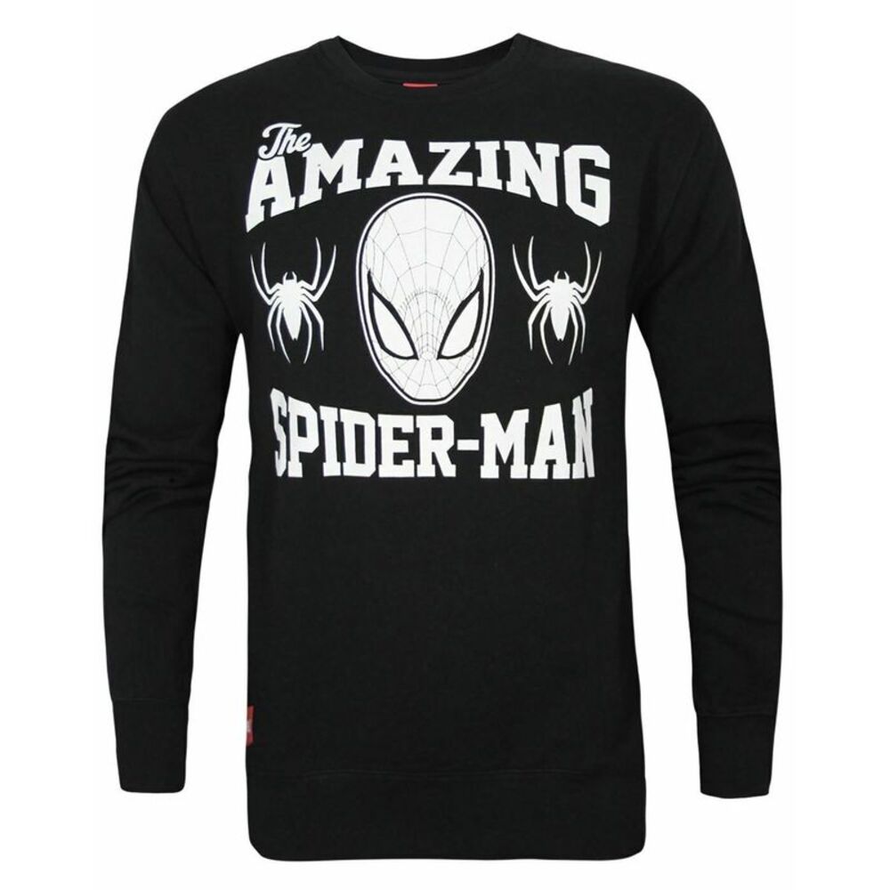Spider-Man Mens Amazing Spider-Man Sweatshirt / Black
